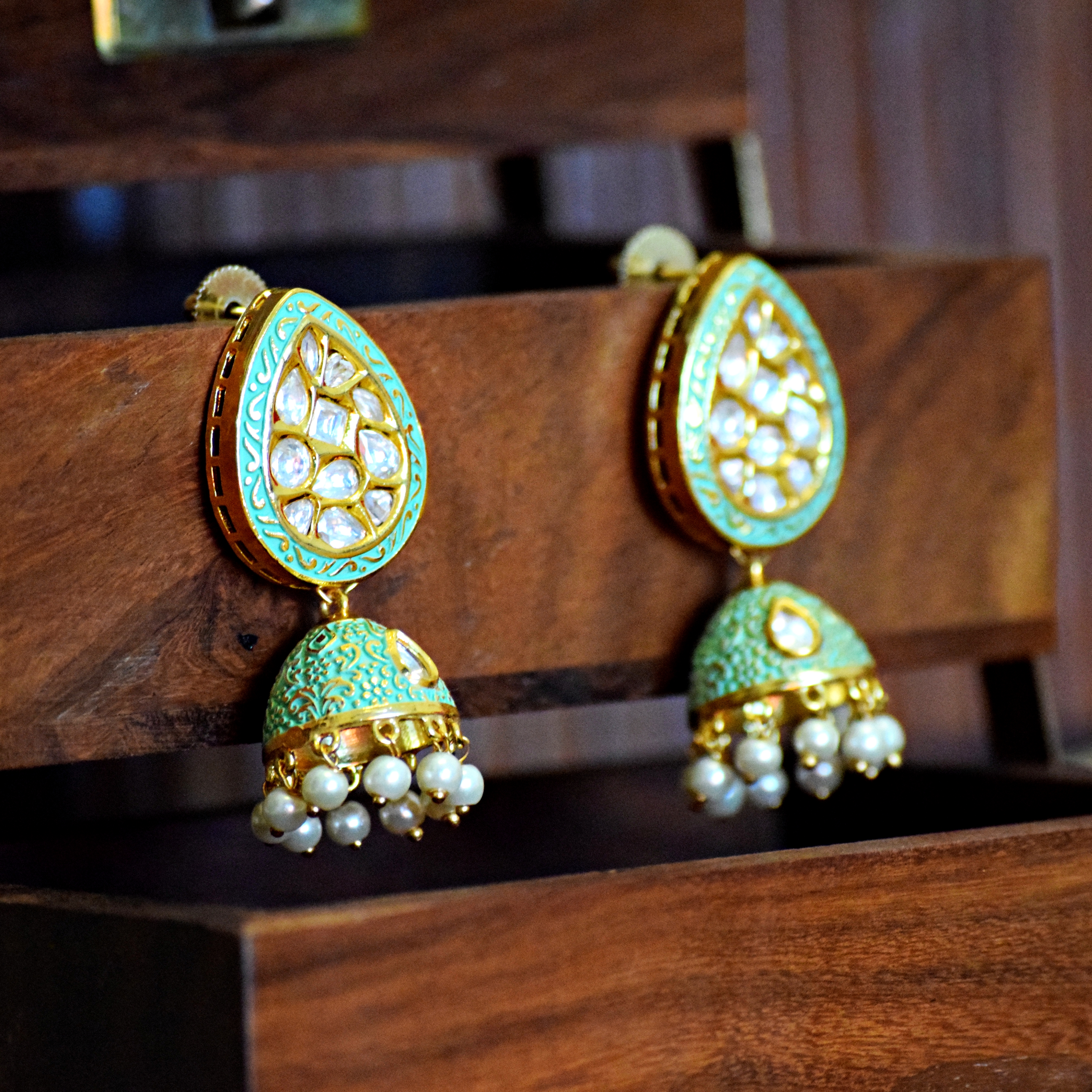 Petal Style Jhumki