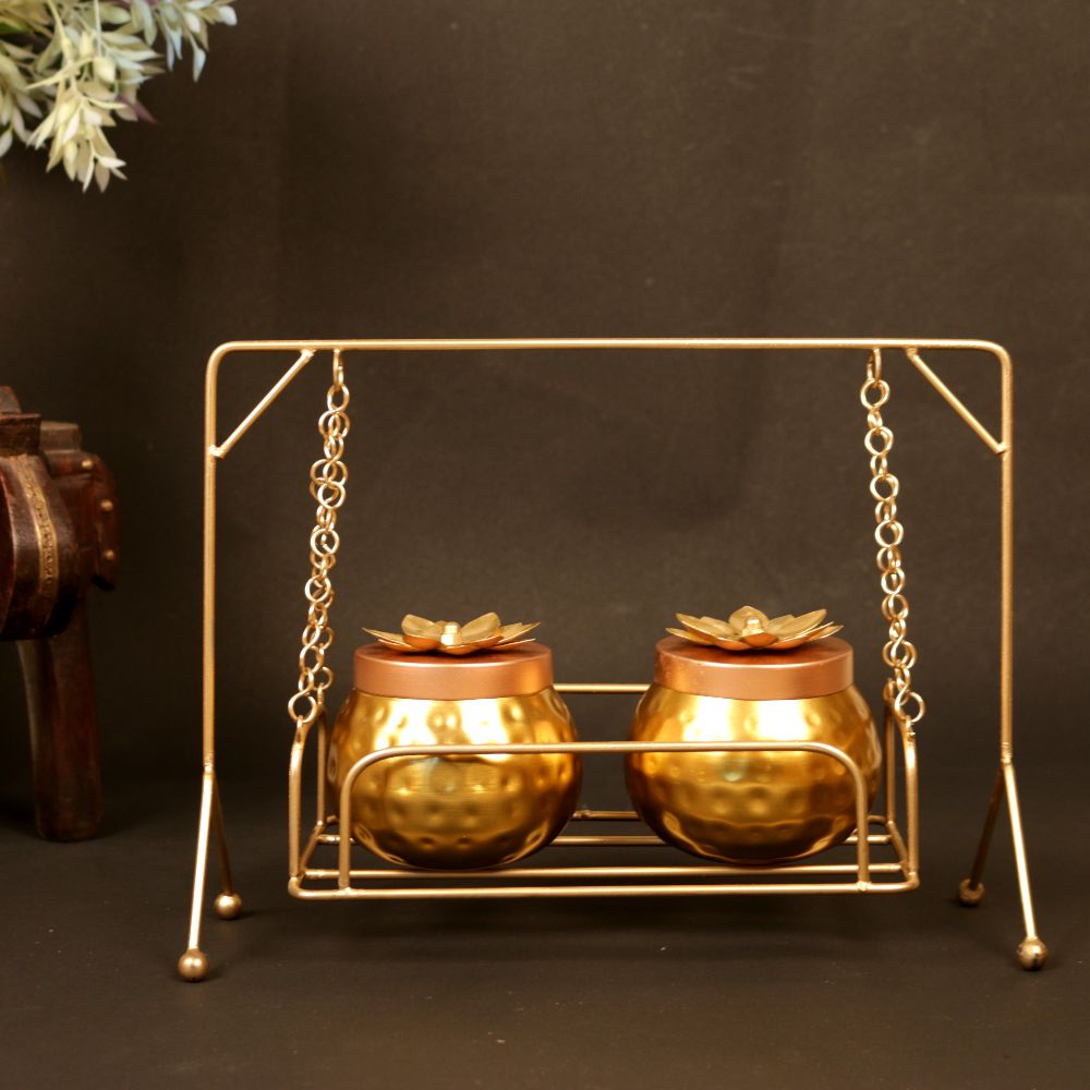 Brass Jhula Platter