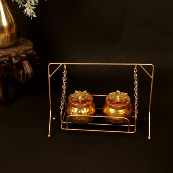 Brass Jhula Platter