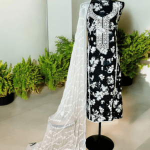 Premium Cotton Chikankari Suit