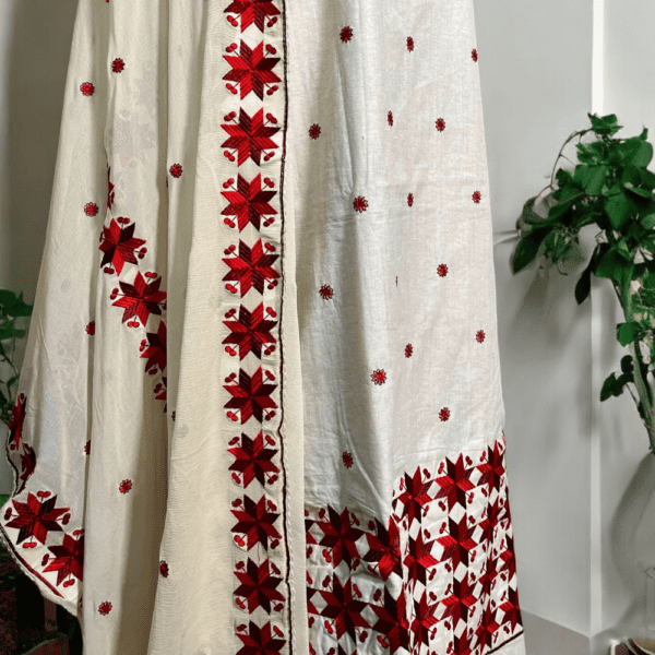 Khadi Cotton Phulkari Suit