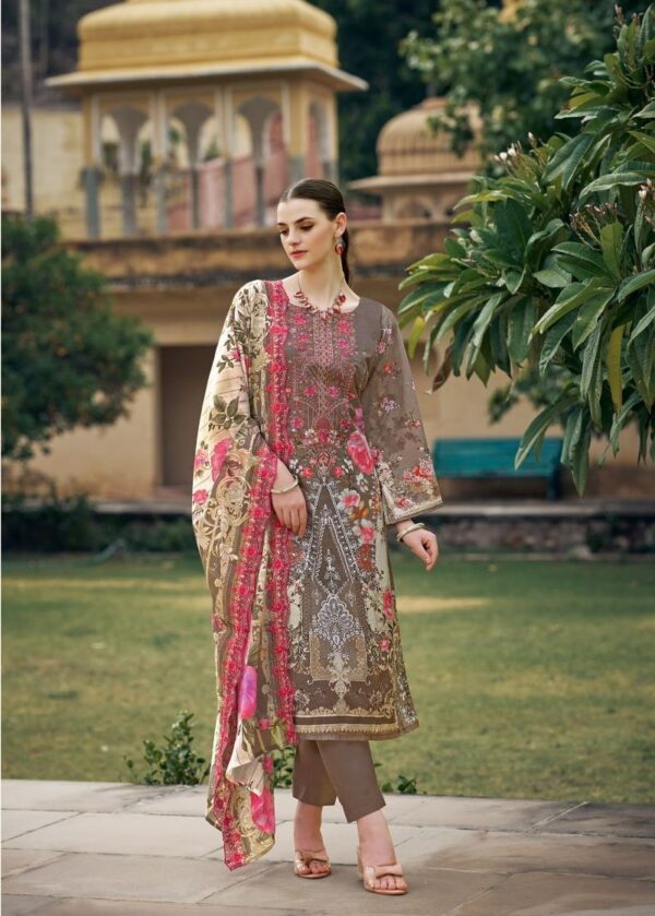 Pure Cotton Digital Print with Embroidery Suits