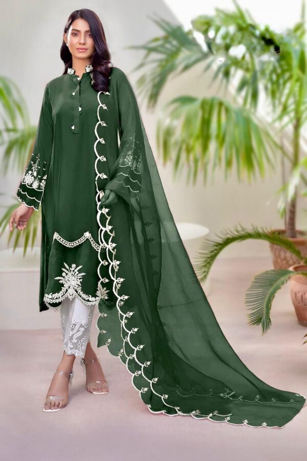 Designer Embroidered Tunic Set