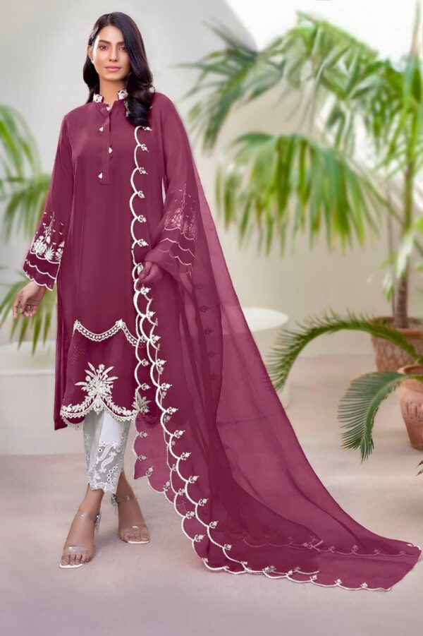 Designer Embroidered Tunic Set