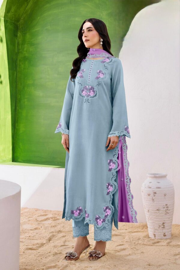 Crimson Elegance Embroidered Tunic Set
